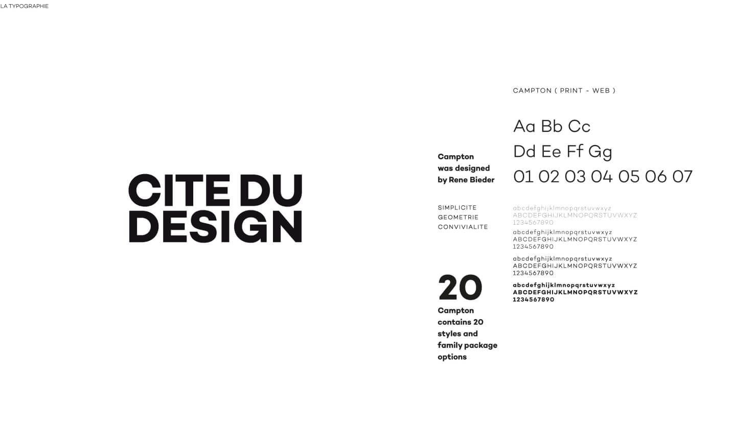 Branding - Cité du Design St-Etienne